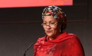 Keynote Speaker, United Nations Deputy Secretary-General Amina Mohammed. Resurge Conference, Dublin Castle. Photo: Photocall Ireland / Concern Worldwide