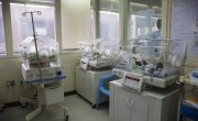 Incubators with three babies in each in the newborn ward at Kenyatta National Hospital. Photo: Concern Worldwide. 