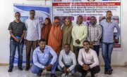 Staff at the Youth Link Somalia office. Photo: Marco Gualazzini / Concern Worldwide.