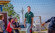 Dublin footballer and Concern Ambassador Michael Darragh Macauley in Iraq.