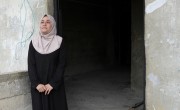 Former primary school teacher Maha attends a women’s group organised by Concern to discuss their shared experiences. Photo: Darren Vaughan