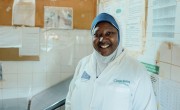 Moussa Zouéra, the Chief Nursing Officer at the Integrated Health Centre of Koufantawa. Photo: Ollivier Girard / Concern Worldwide