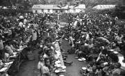 A feeding center north of Owerri in Biafra. Photo: Peter Williams