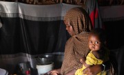 Halima and her daughter Salma
