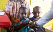 Abdiwasa and Abdirahaman at a screening with their mother Nimo