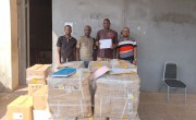 Delivery of blood bags to the National Safe Blood Service