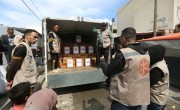 Concern Worldwide is supporting our Alliance2015 partner CESVI respond to the emergency in Gaza. CESVI has distributed 19 tonnes of therapeutic food, used to treat severely malnourished children, to seven clinics in in Rafah and Deir al-Balah. Based on recent findings, it aims to provide a further seven tonnes of therapeutic food. Photo: CESVI