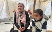 Dalia with her son