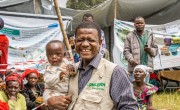 Concern DRC team and Programme Director Mougabe Koslengar