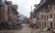Devastation after the Nepal earthquake. The powerful earthquake struck Nepal and sent tremors through northern India on Saturday, killing hundreds of people, toppling an historic 19th-century tower in the capital Kathmandu and touching off a deadly avalanche on Mount Everest. Photo: Welthungferhilfe