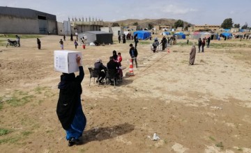 As part of the response to Covid-19, Concern Syria have begun distributing hygiene kits in Northern Syria Photo: Concern Worldwide.