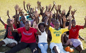 Teenagers taking part in a Concern Skillz programme in Malawi.
