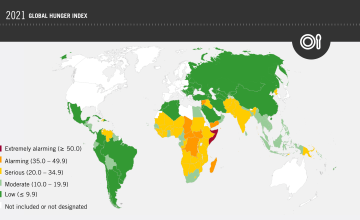 GHI 2021 Map