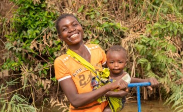 Eliza says her family’s life has now completely changed! Photo: Chris Gagnon / Concern Worldwide