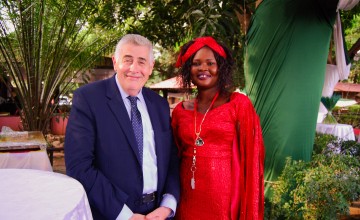 Dominic MacSorley and Martha. Photo: Concern Worldwide