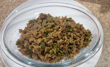 Riz Djon Djon (Black Mushroom Rice)