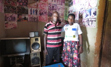 Violette and her family in Burundi. Photo: Concern Worldwide.