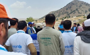 Concern deployed 270 NFI kits, 467 dignity kits, 293 tents and 44 blankets from pre-positioned stocks which will be distributed to people who need them.
