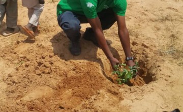 Prudence Ndolimana, area coordinator for Concern in Goz Beida, Chad.