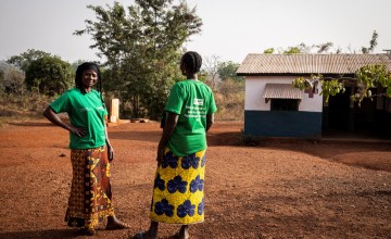 Mama luminiare Community workers at a clinic in Boyali