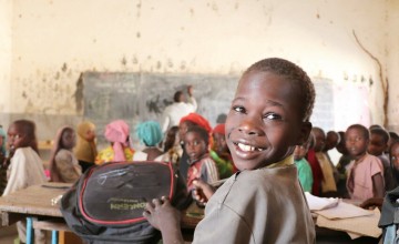 Child at school in Sila region of Chad. Photo: Pierre Maget/Concern Worldwide