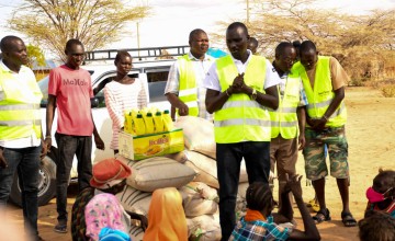 Concern Kenya's Charles Eris working with local communities in Turkana