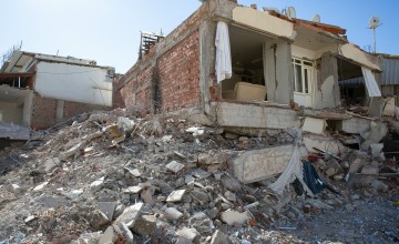 Aftermath of earthquake in Adiyaman