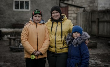 Family in Ukraine