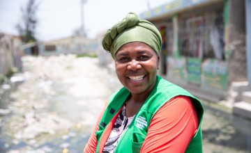 Concern staff in Haiti 