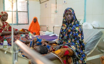 Mum Habsatt Mahmoudin with her five-year-old daughter Fatouma