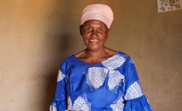 Anonciata, accountant of the local savings and loan group in Gisagara