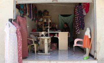 Sabah's sewing business in Northern Syria. Photo: Concern Worldwide.