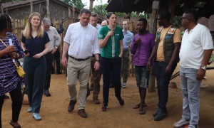 Concern Worldwide warmly welcomes Irish Minister of State with responsibility for International Development and Diaspora, Neale Richmond to see their essential work improving the nutritional health of children under five in Liberia today (Friday). 