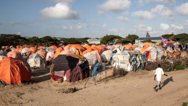 View from an IDP site in Mogadishu, Somalia. (Photo: Mustafa Saeed/Concern Worldwide)