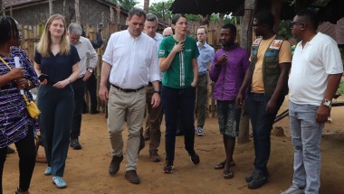 Concern Worldwide warmly welcomes Irish Minister of State with responsibility for International Development and Diaspora, Neale Richmond to see their essential work improving the nutritional health of children under five in Liberia today (Friday). 