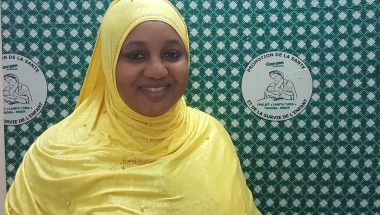 Aida received support from her mother and husband.