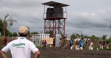 This solar powered water system built by Concern Worldwide in Rubkona County South Sudan is helping prevent the spread of cholera amid a major outbreak.