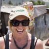 Toni Collette, Concern Worldwide's global ambassador, during a visit to a temporary displacement camp in Cité Cabrit, Port au Prince, Haiti. Concern Worldwide is helping familes to find new homes and new income generating activities. Photo: Concern Worldwide. Toni Collette, Concern Worldwide's global ambassador, during a visit to a temporary displacement camp in Cité Cabrit, Port au Prince, Haiti. Concern Worldwide is helping familes to find new homes and new income generating activities. Photo: Concern Worldwide.