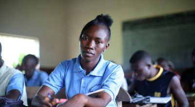  Kadiatu (22) is an ebola survivor from Sierra Leone. Photo: Jonathan Porter/Press Eye.