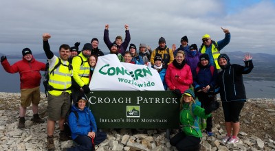 Climb4Concern is an annual outdoor challenge which allow supporters to raise funds for Concern. Photo: Concern Worldwide.