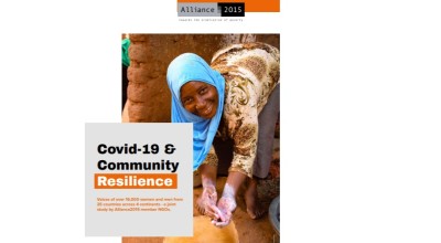 Alliance2015 multi-country research: COVID-19 impacts on community resilience in the Global South report cover