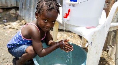 Concern provided water and soap to help protect communities from COVID