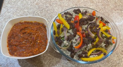 Traditional Somali Rice and Chutney