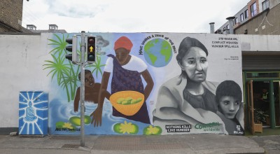 The completed mural at North Brunswick Street in Dublin