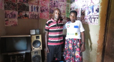 Violette and her family in Burundi. Photo: Concern Worldwide.