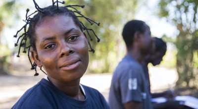 Ngoy Francine serves on her local water committee in DRC