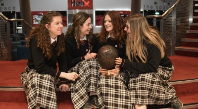 Concern Debates champions with their trophy