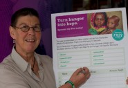 Breda Gahan promotes Concern Fast