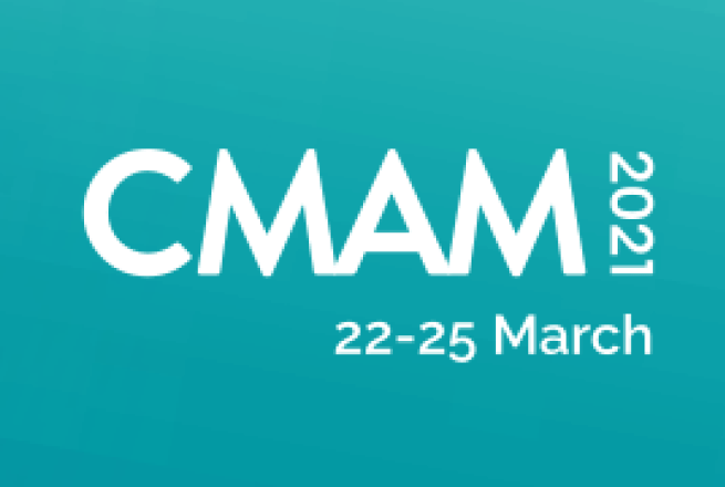 CMAM2021 virtual conference logo