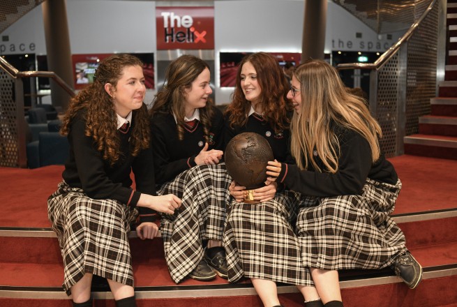 Concern Debates champions with their trophy